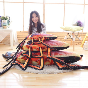 Giant Simulation Cockroach Insect Plush Stuffed Toy Doll Gift