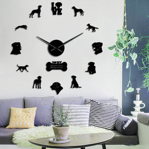 Rhodesian Ridgeback Dog Large DIY Wall Clock