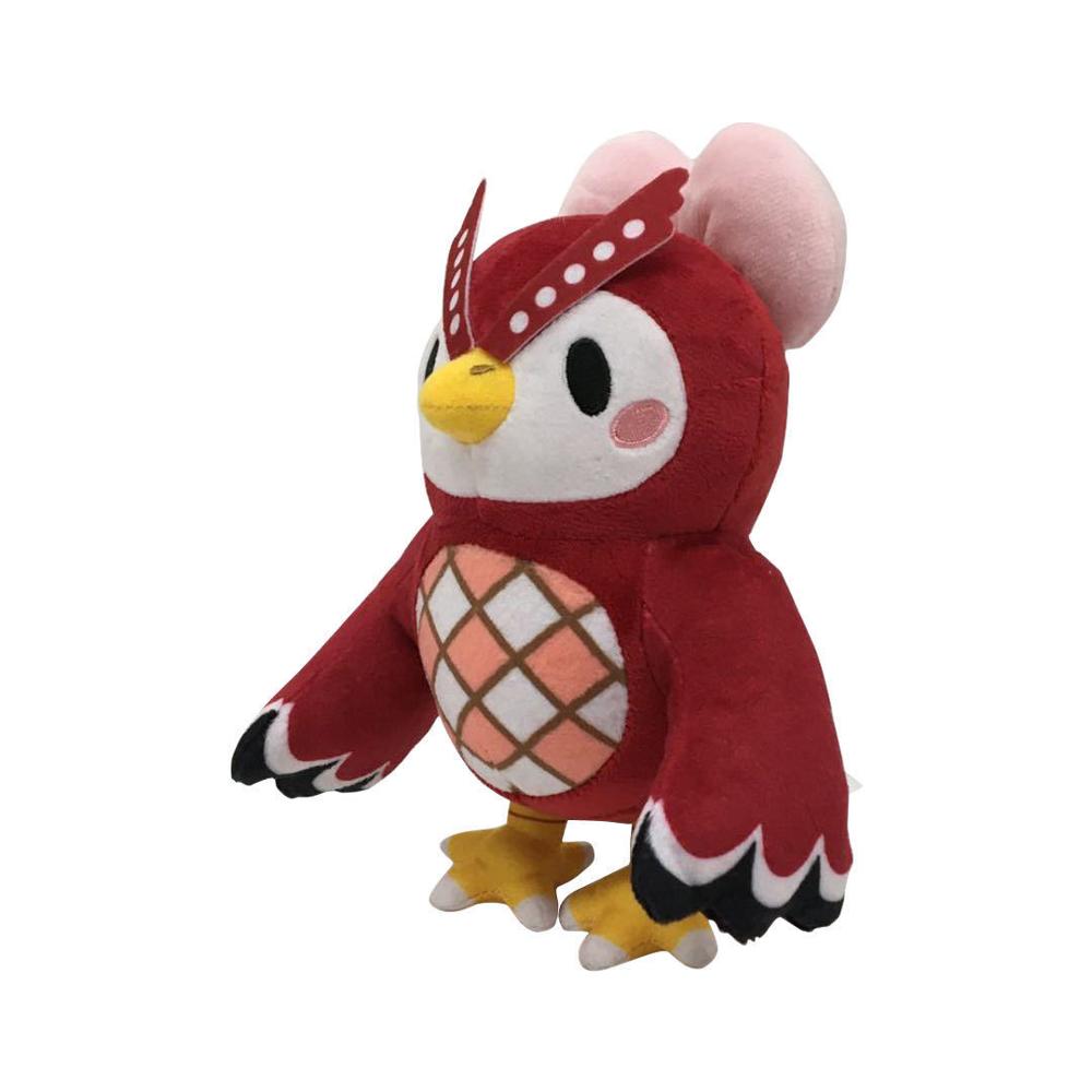 Red Owl Celeste Animal Crossing Plush Stuffed Doll Gift