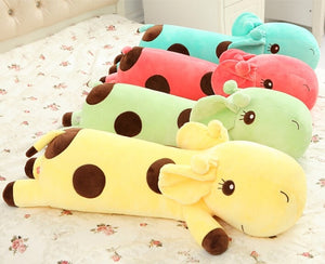 Cute Lying Giraffe 40cm Plush Stuffed Nap Pillow Doll Gift