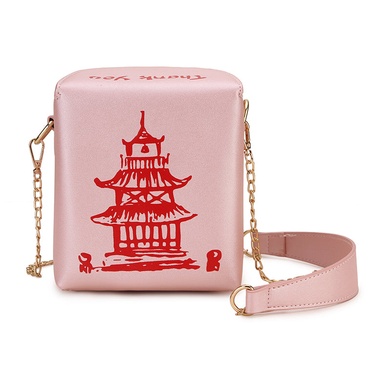 lola mae Chinese Takeout Box Crossbody Bag for Women Novelty to go Case  Messenger Shoulder Purse Fun Naughty Handbag (N3328): Handbags: Amazon.com
