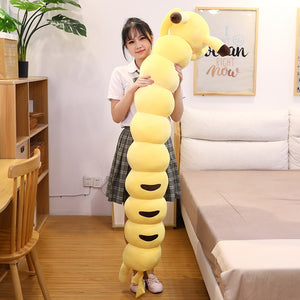 Very Long Pikachu Pokemon Centipede Plushie Stuffed Pillow Doll Gift