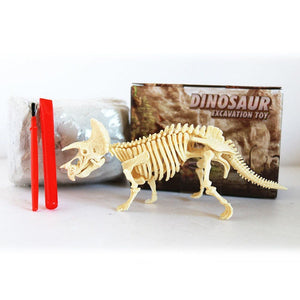 Dinosaur Skeleton Fossil Model Figures Educational Toy