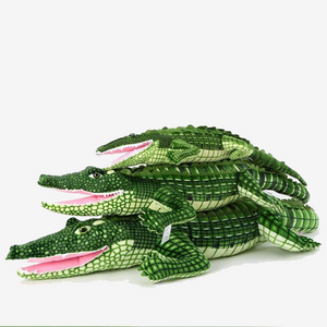 Lifelike Large Crocodile Alligator Plush Stuffed Pillow Doll Toy