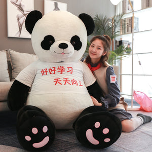 Cute Panda Bear Giant Size Stuffed Plush Doll