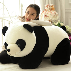 Cute Lifelike Giant Panda Bear Soft Plush Stuffed Doll Pillow Toy