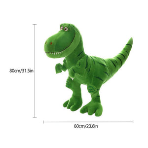 Cartoon Green Tyrannosaurus Dino Stuffed Dolls for Kids