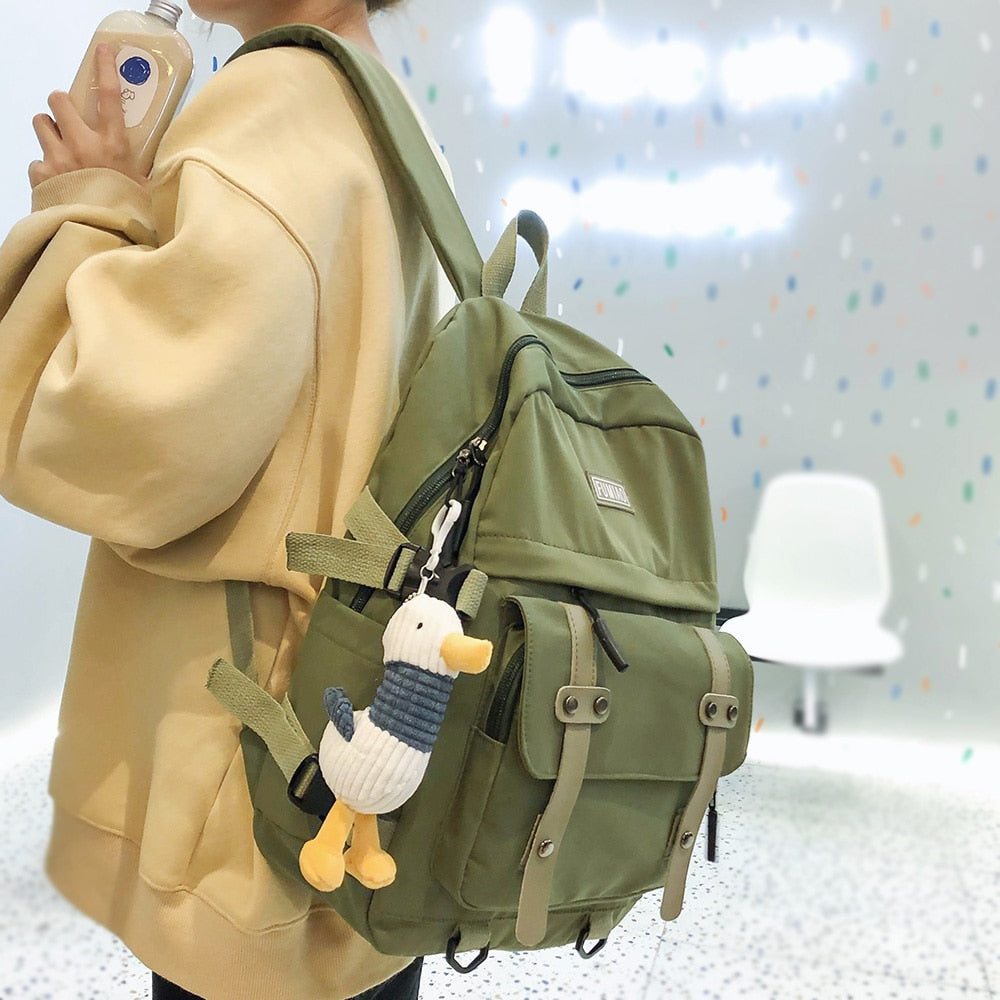 Cute Rubber Ducks Toy Transparent School Bag Backpack – MsHormony