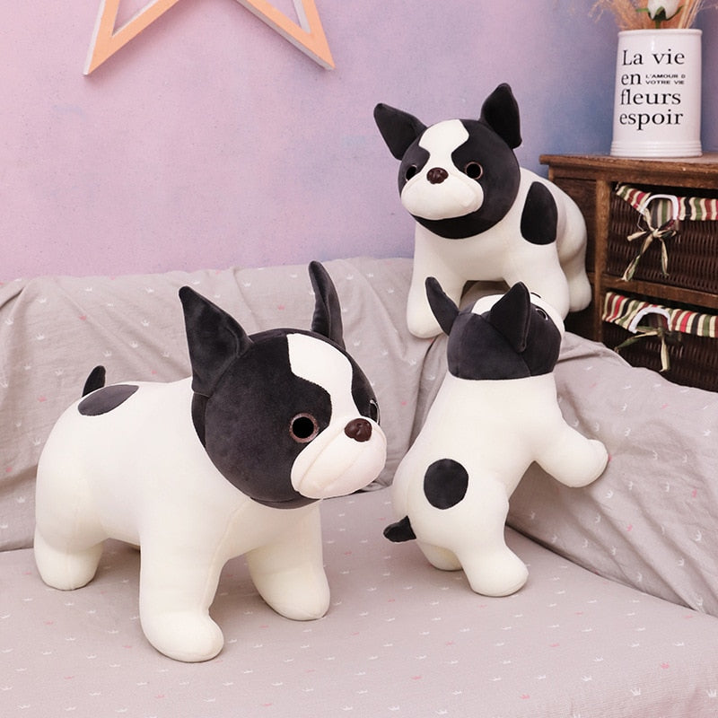 Cute French Bulldog Puppy 30-40 cm Plush Stuffed Pillow Doll Gift