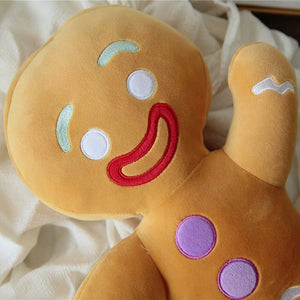 Christmas  Gingerbreadman Plush Doll Pillow Gift
