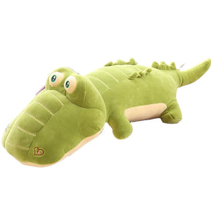 Cute Cartoon Fatty Green Crocodile 40cm Stuffed Plush Doll Gift