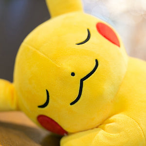 Cute Sleeping Pikachu Soft Plush Stuffed Doll Pillow Gift