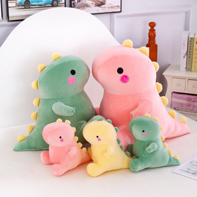 Fatty Cuddly Dinosaur Super Soft Plush Stuffed Pillow Dolls for Kid