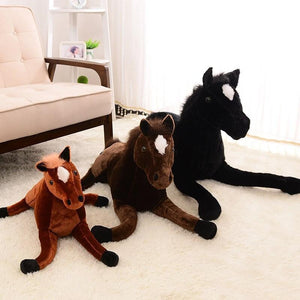 Cute Pony Horse Big Size Stuffed Plush Doll