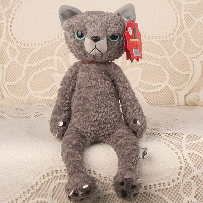 Funny Angry Cats Neko Stuffed Plush Paw Soft Doll Gifts