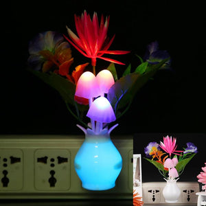 Colorful Flower LED Luminous Night Lights Lamp