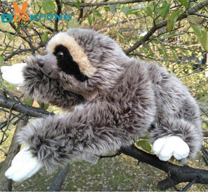 Cute Cuddly Three Toed Sloth Soft Plush Dolls Gift