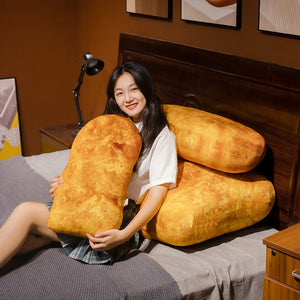 Cute Fried Chicken Nuggets Stuffed Plush Pillow Cushion Doll
