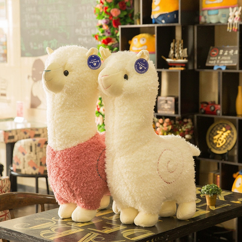 Cute Alpaca Soft Ctoon Plush Stuffed Doll Gift