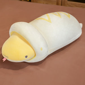 Cute Cartoon Tsuchinoko Japanese Snake Stuffed Plush Doll Toy