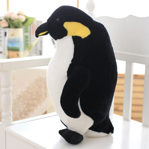 Lifelike Cuddly Penguin Stuffed Plush Pillow Doll Toy