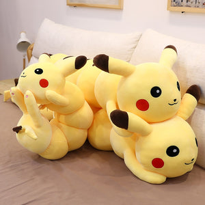 Very Long Pikachu Pokemon Centipede Plushie Stuffed Pillow Doll Gift