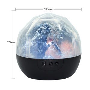 Colorful Magic Starry Sky Planet LED Night Light Projector Lamp