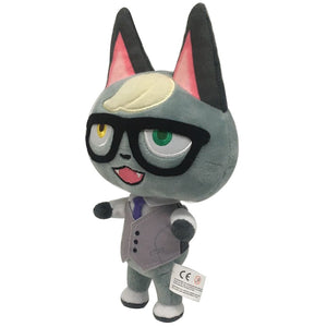 Raymond Two Eye Color Cat Animal Crossing Plush Stuffed Doll Gift