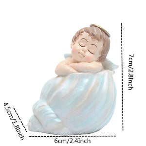 Resin Ocean Baby Angel Figurines Decoration