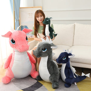 Cute Flying Dragon with Wing Plush Stuffed Doll Gift for Kids