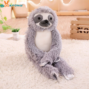 Cute Lifelike Sloth Bear Plush Stuffed Doll Toys For Children