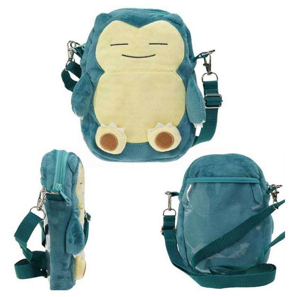 Cute Anime Pokemon Plush Backpack School Bag for Kids - MsHormony