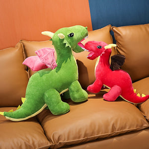 Giant Dragon with Wings Plush Stuffed Pillow Doll Toys