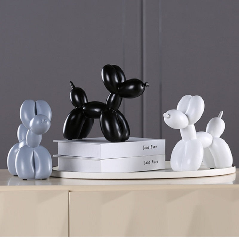 Resin Balloon Dog Statues Home Decorations