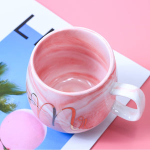 Cute Marble Ceramic  Coffee Mugs Cup