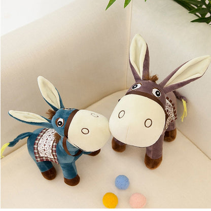 Cute Cartoon Donkey 30cm Stuffed Plush Doll Gift