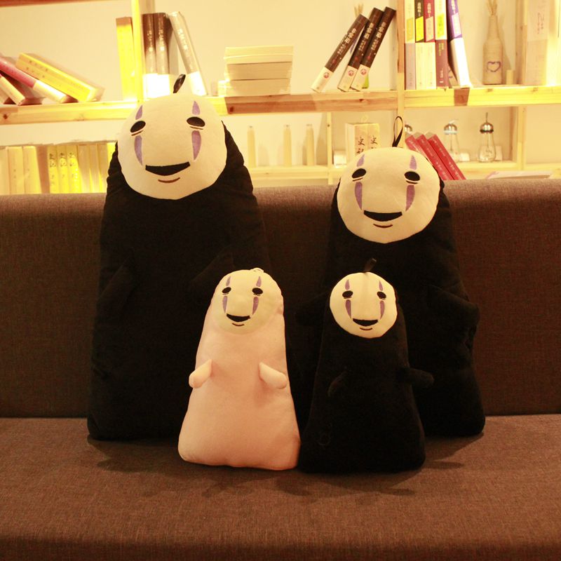 Cute Anime No Face Faceless Man Plush Doll Stuffed Toy Gift