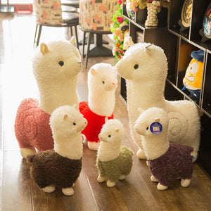 Cute Alpaca Soft Ctoon Plush Stuffed Doll Gift