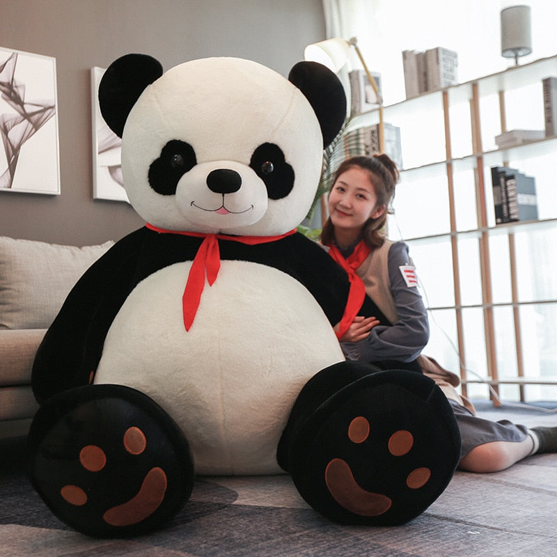 Cute Panda Bear Giant Size Stuffed Plush Doll