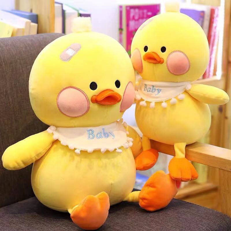 Cute Baby Yellow Duck Soft Plush Stuffed Doll Gift