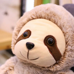 Lifelike Sloth Soft Plush Stuffed Toy Doll