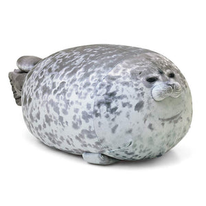 Lifelike 3D Seal Soft Plush Stuffed Pillow