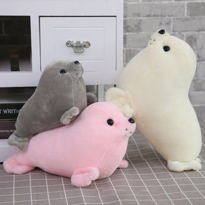 Cute Sea Lion Seal 25cm Soft Plush Stuffed Pillow Toy Doll
