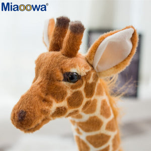 Giant Simulation Giraffe Animal Plush Toys Stuffed Dolls Kids Toys