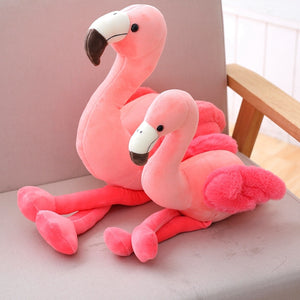 Cute Pink Flamingo Bird Stuffed Plush Doll Toy