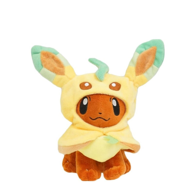 Cute Pokemon Eevee Cosplay Suit Plush Stuffed Doll