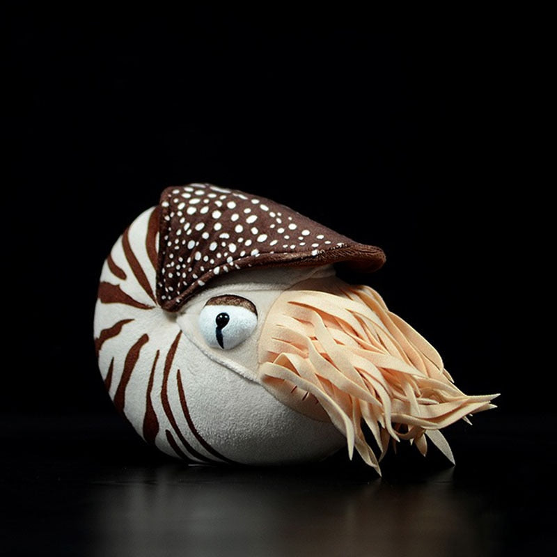 Lifelike Chambered Nautilus Plush Stuffed Doll Toy Gifts