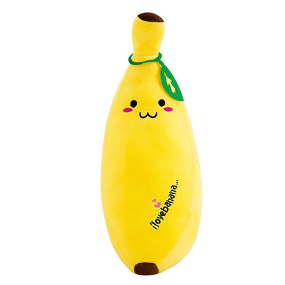 Funny Cute Banana Fruit Plush Soft Pillow Doll