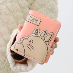 Cute My Neighbor Totoro Leather Coin Purse Short Wallet