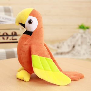 Cute Parrot Rio Macaw Bird Plush Stuffed Toy Doll Home Decor